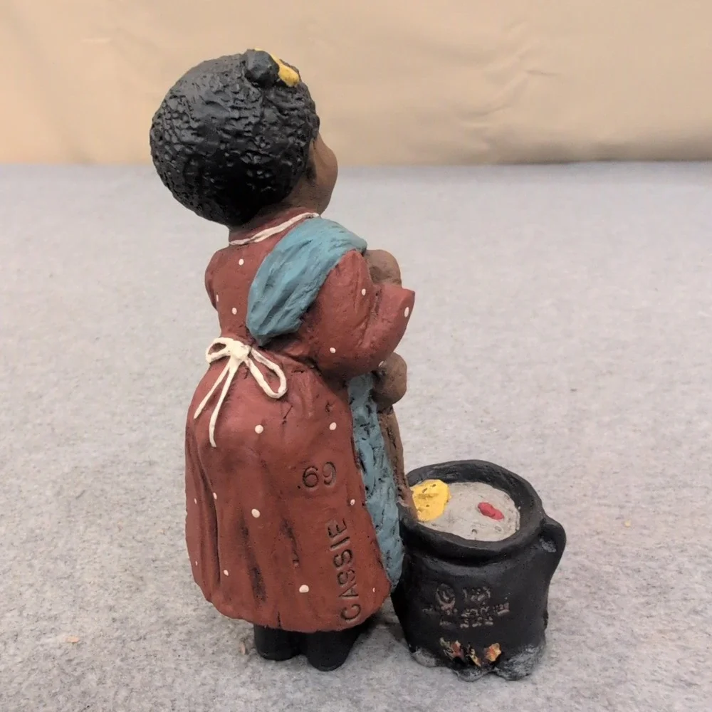 All God's Children Cassie Figurine Martha Holcombe 1503 COA Box Vintage Decor - Picture 2 of 6